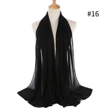 Load image into Gallery viewer, Plain Chiffon Scarf 2