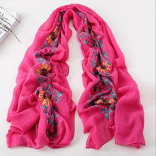 Load image into Gallery viewer, Floral Viscose Scarf