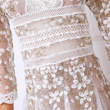 Load image into Gallery viewer, Women's Embroidery Mesh Dress