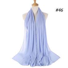 Load image into Gallery viewer, Plain Chiffon Scarf 2