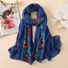 Load image into Gallery viewer, Floral Viscose Scarf