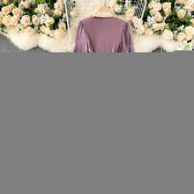 Load image into Gallery viewer, Vintage Puff Sleeve Maxi Dress