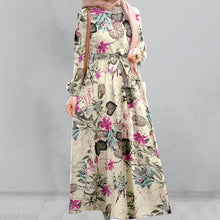 Load image into Gallery viewer, Women's Printed Maxi Dress
