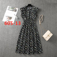 Load image into Gallery viewer, Elegant Sundress Ruffles Dress