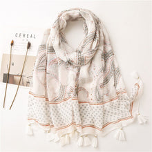 Load image into Gallery viewer, Dot Print Scarf