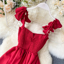 Load image into Gallery viewer, Spaghetti Strap Slash Neck Maxi Dress