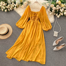 Load image into Gallery viewer, Chic Elegant Square Maxi Dress