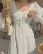 Load image into Gallery viewer, Chiffon Long Sleeve Midi Dress