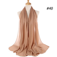 Load image into Gallery viewer, Plain Chiffon Scarf
