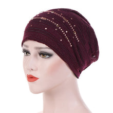 Load image into Gallery viewer, Sparkly Lace Turban
