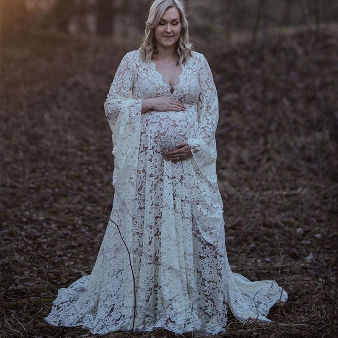 Lace Maternity Dress