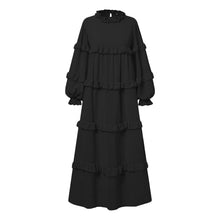 Load image into Gallery viewer, Casual Solid Flare Maxi Dress
