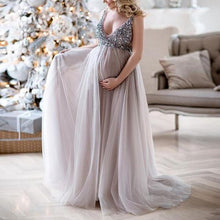 Load image into Gallery viewer, Sequin Maternity Dress
