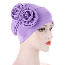 Load image into Gallery viewer, Elastic Jersey Turban Cap
