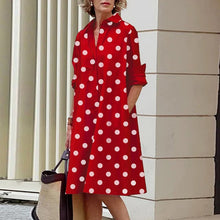 Load image into Gallery viewer, Elegant Pocket Streetwear Female Dress

