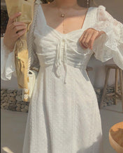 Load image into Gallery viewer, Chiffon Long Sleeve Midi Dress
